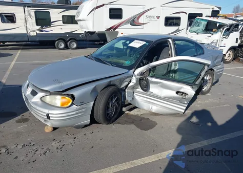 2002 Pontiac Grand Am Se1 z USA, uszkodzony, nr VIN 1G2NF52E62M501470